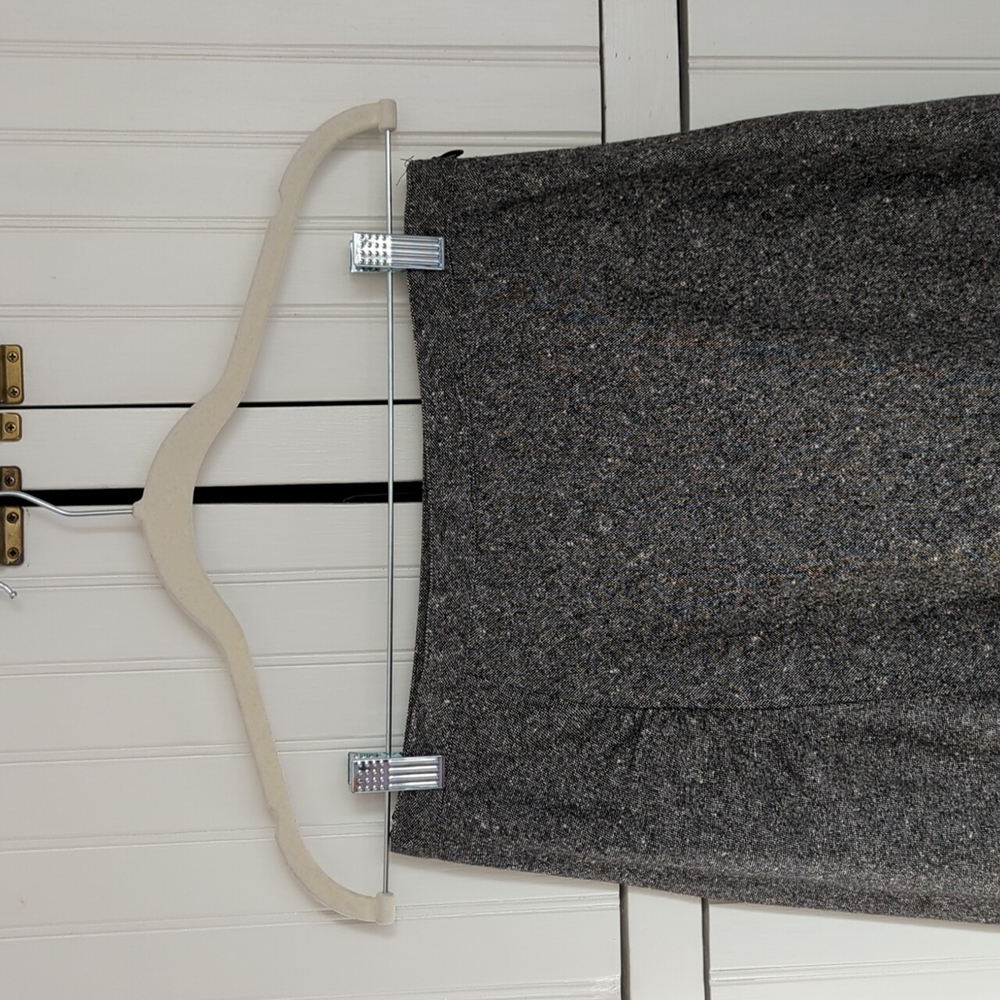 Banana Republic Italian Wool-blend A-line Asymmetrical Skirt Size 2/4